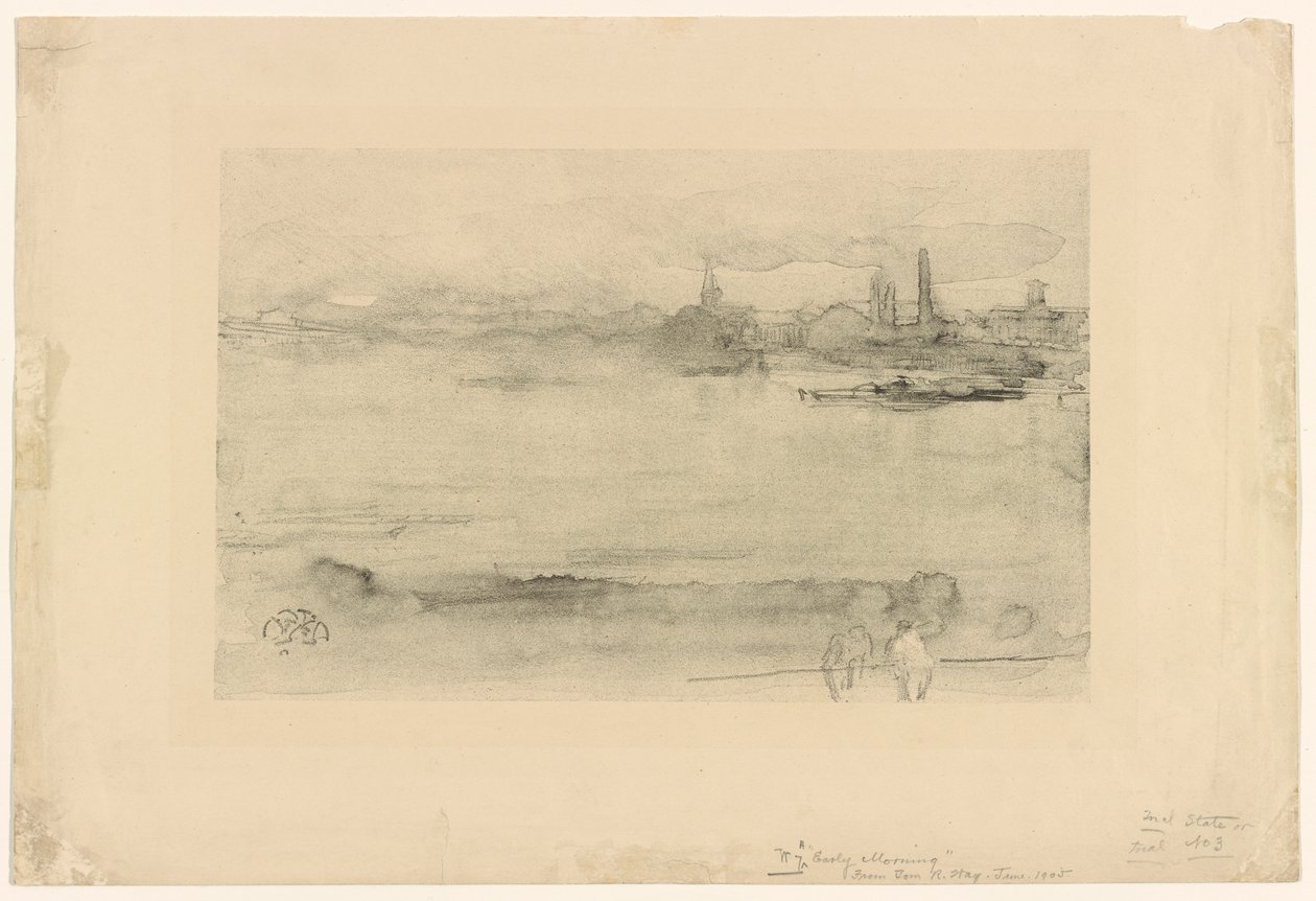 Tidig morgon av James Abbott McNeill Whistler