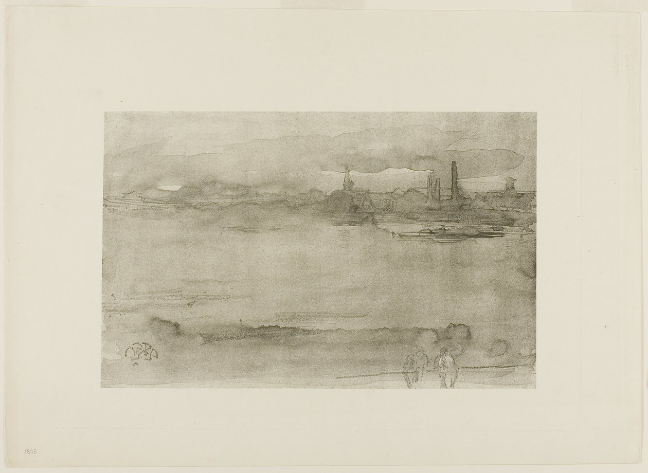 Tidig morgon av James Abbott McNeill Whistler