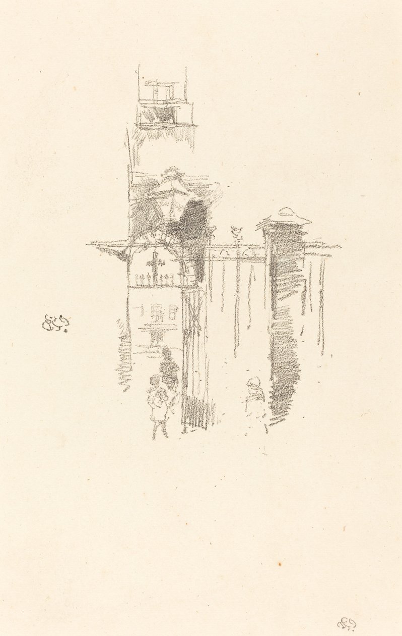 Ingångsport av James Abbott McNeill Whistler