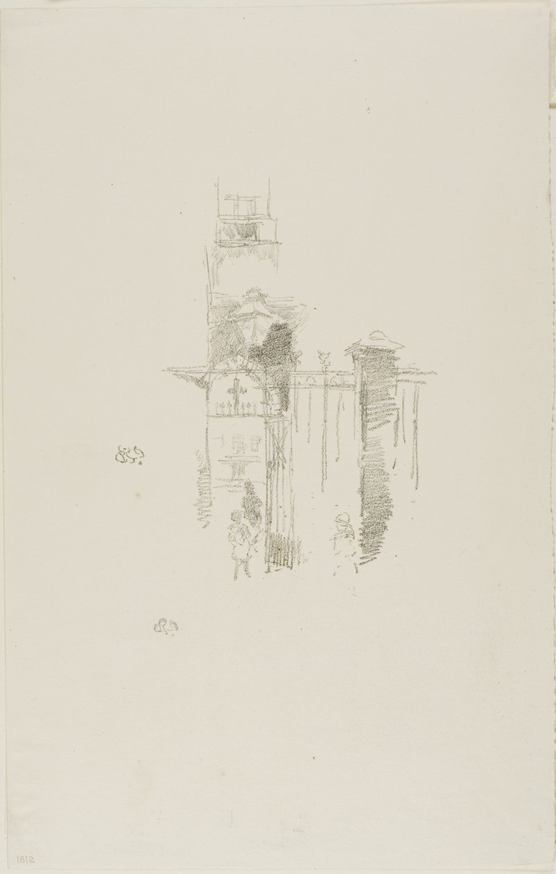 Ingångsport av James Abbott McNeill Whistler