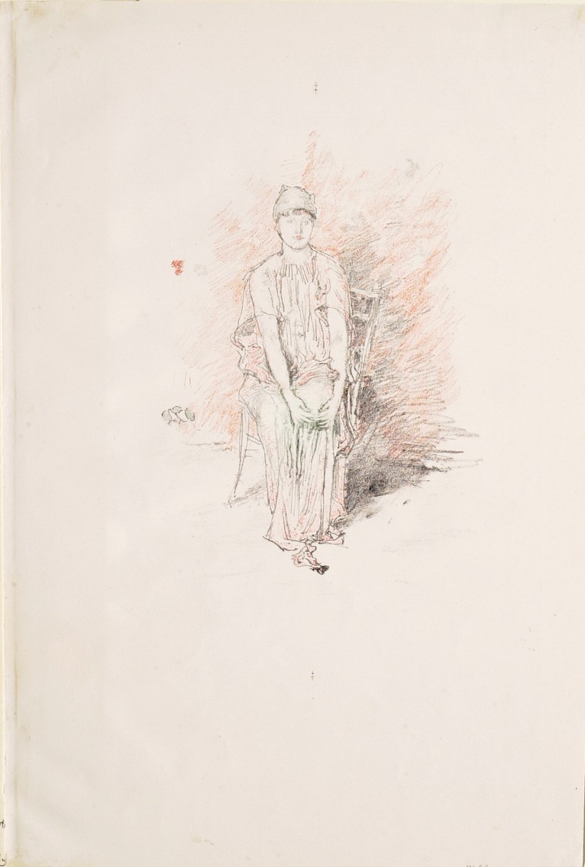 Figurstudie i färger av James McNeill Whistler
