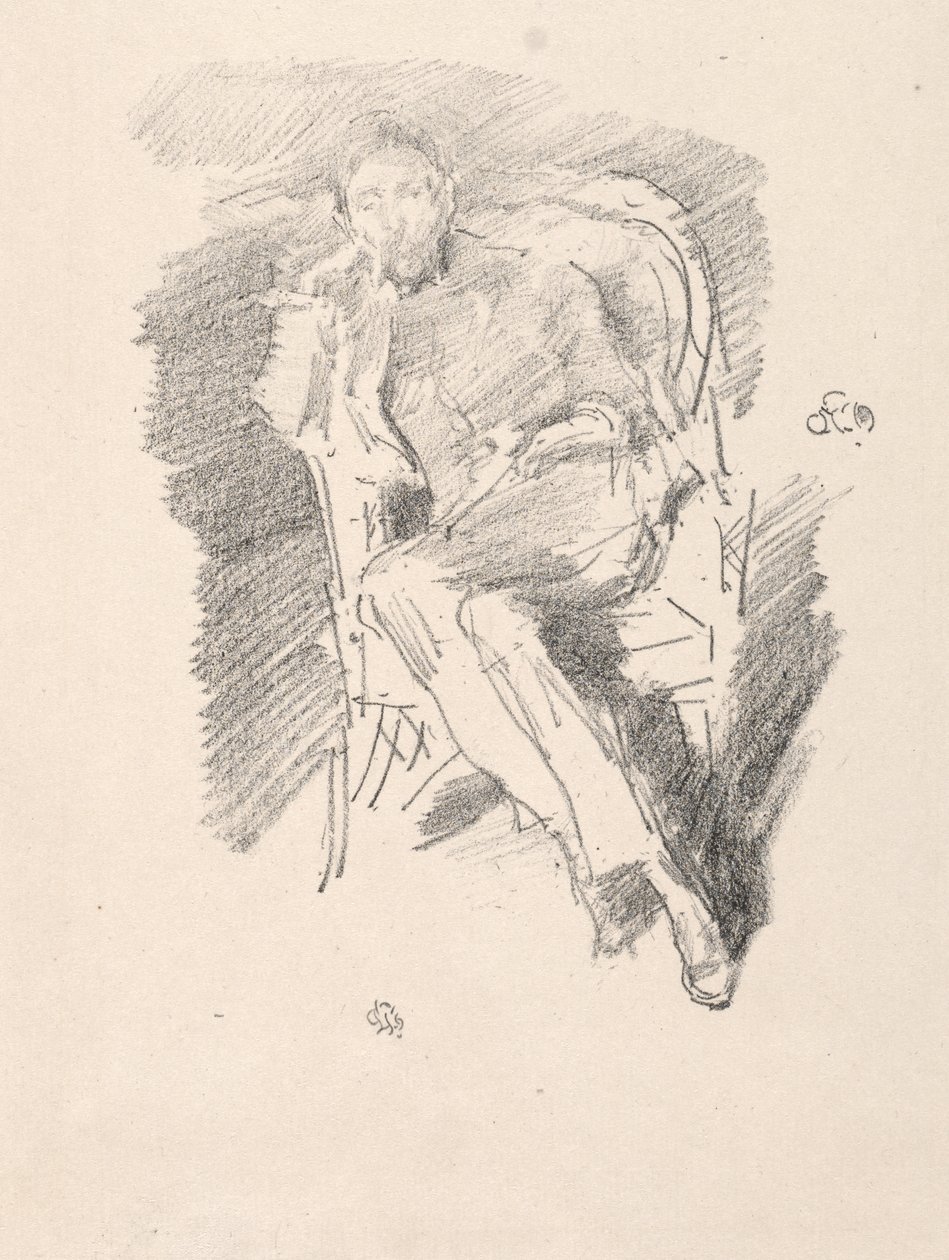 Eldsken - Joseph Pennell, nr 2 av James McNeill Whistler