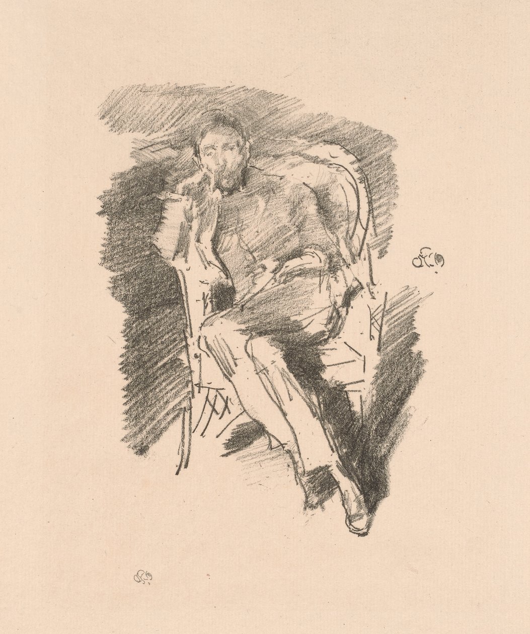 Eldsljus: Joseph Pennell, nr 2 av James McNeill Whistler