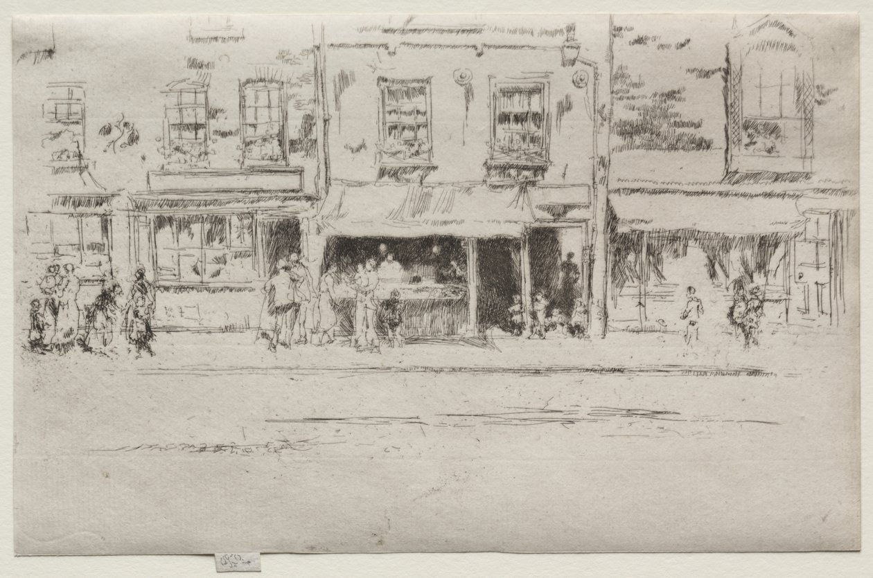 Fiskbutik, Chelsea av James McNeill Whistler