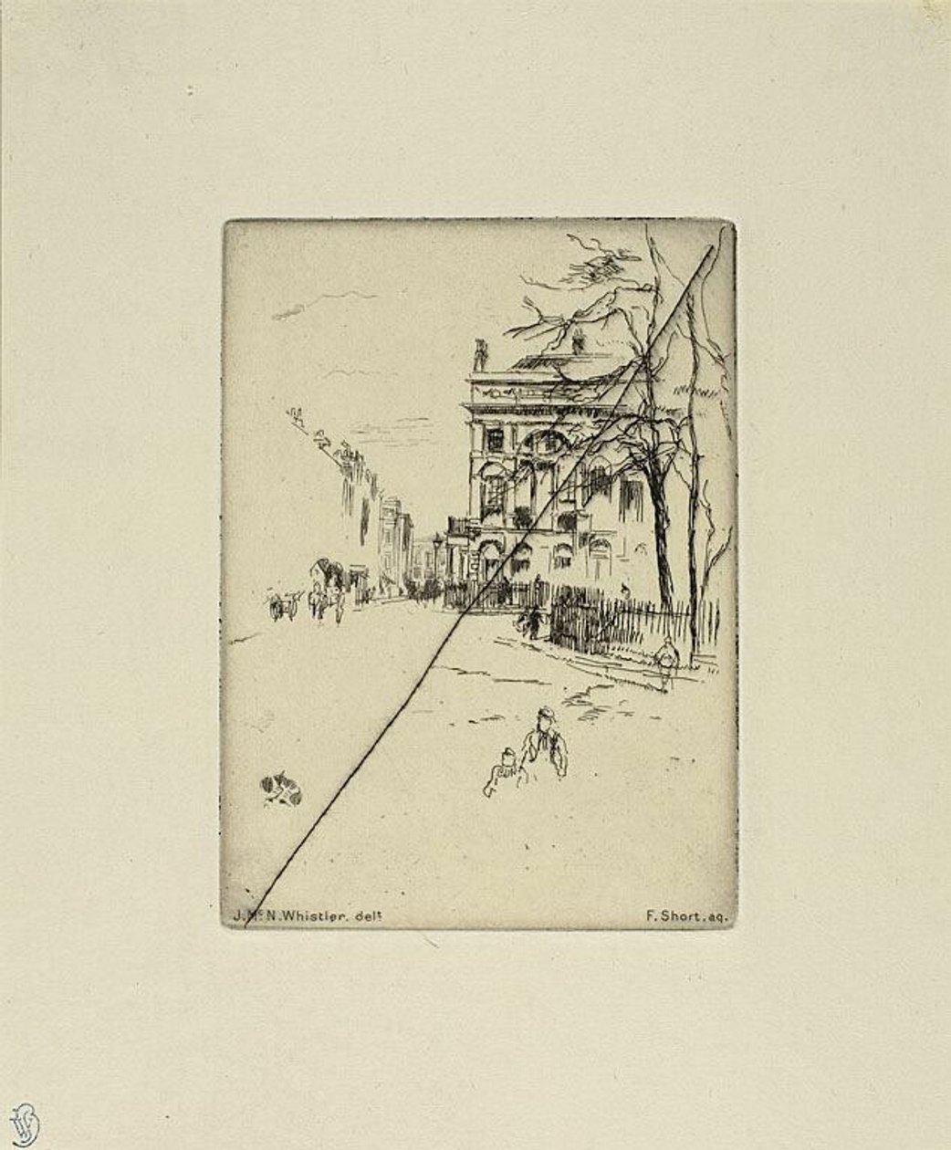 Fitzroy Square av James McNeill Whistler