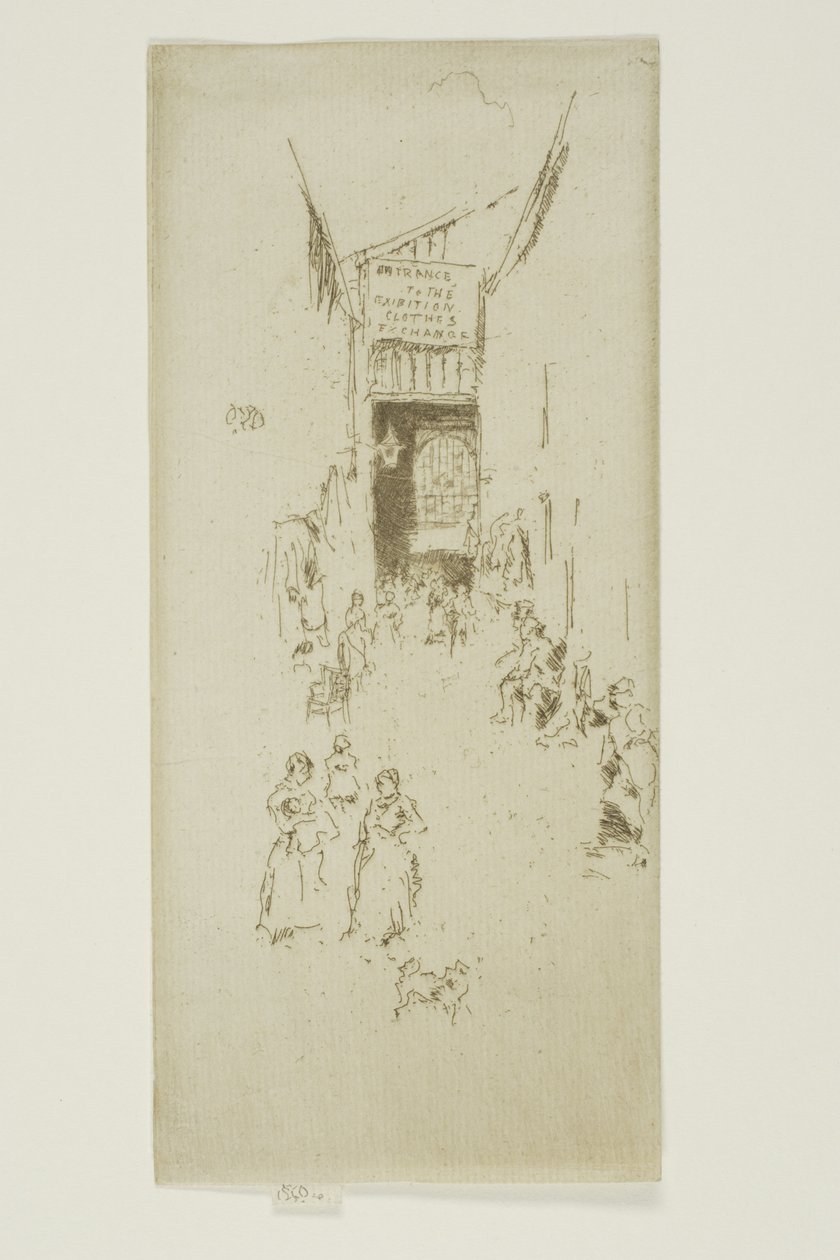 Fleur-de-lys passage av James Abbott McNeill Whistler
