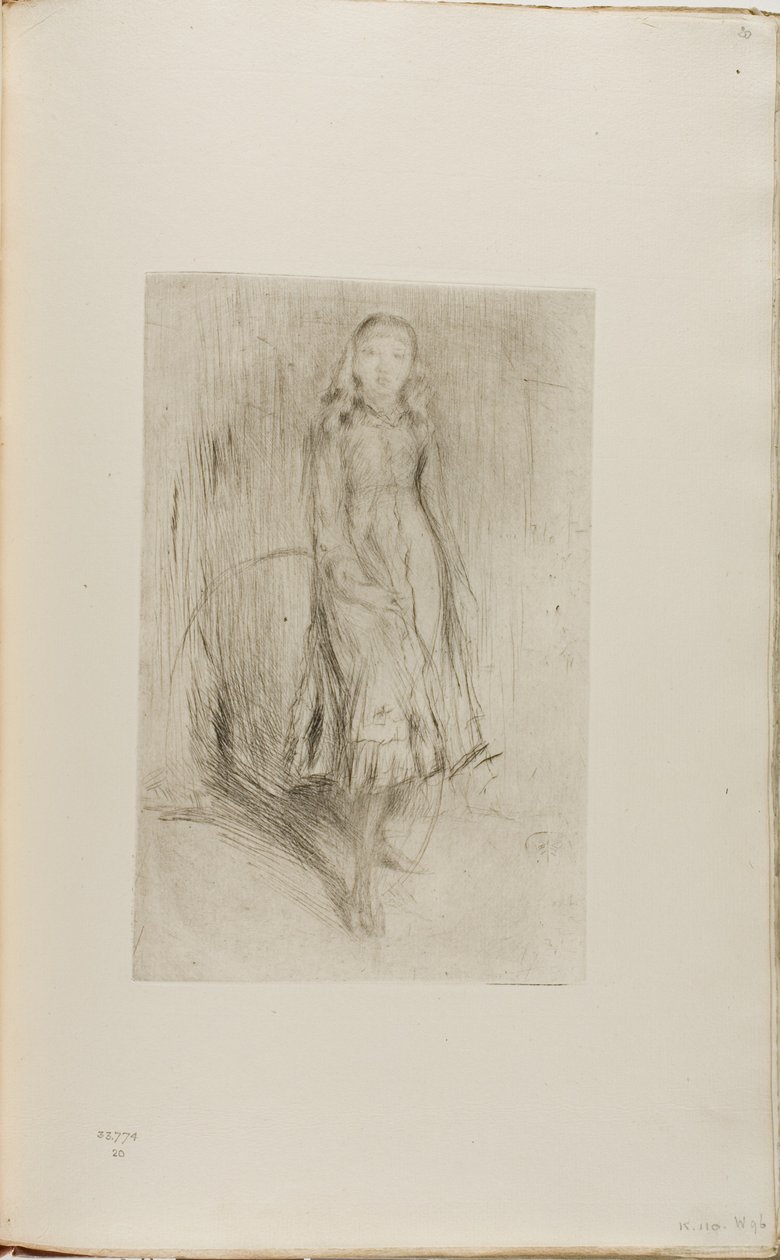 Florence Leyland av James Abbott McNeill Whistler
