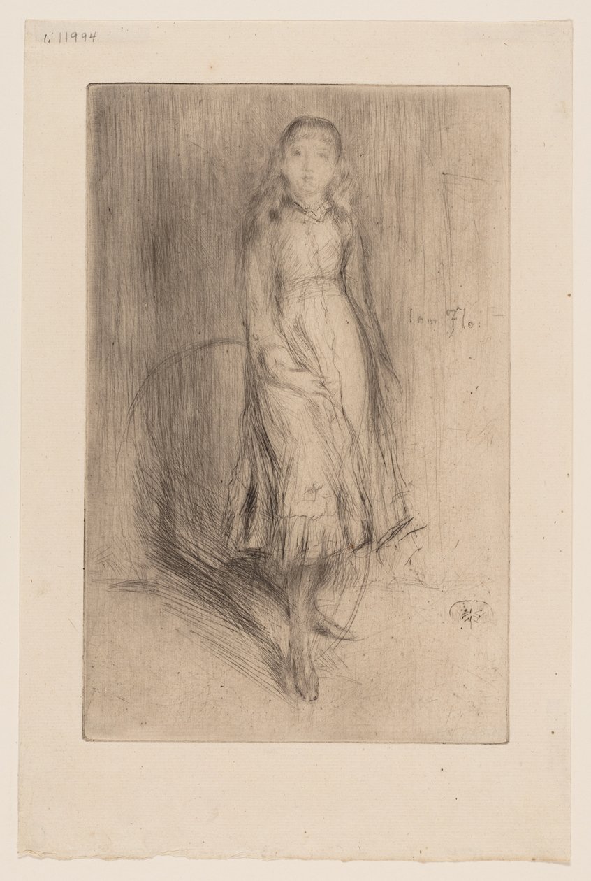 Florence Leyland av James McNeill Whistler