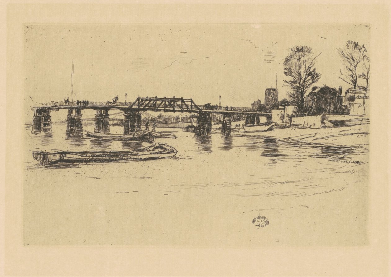 フルハムスウェーデン語 av James Abbott McNeill Whistler