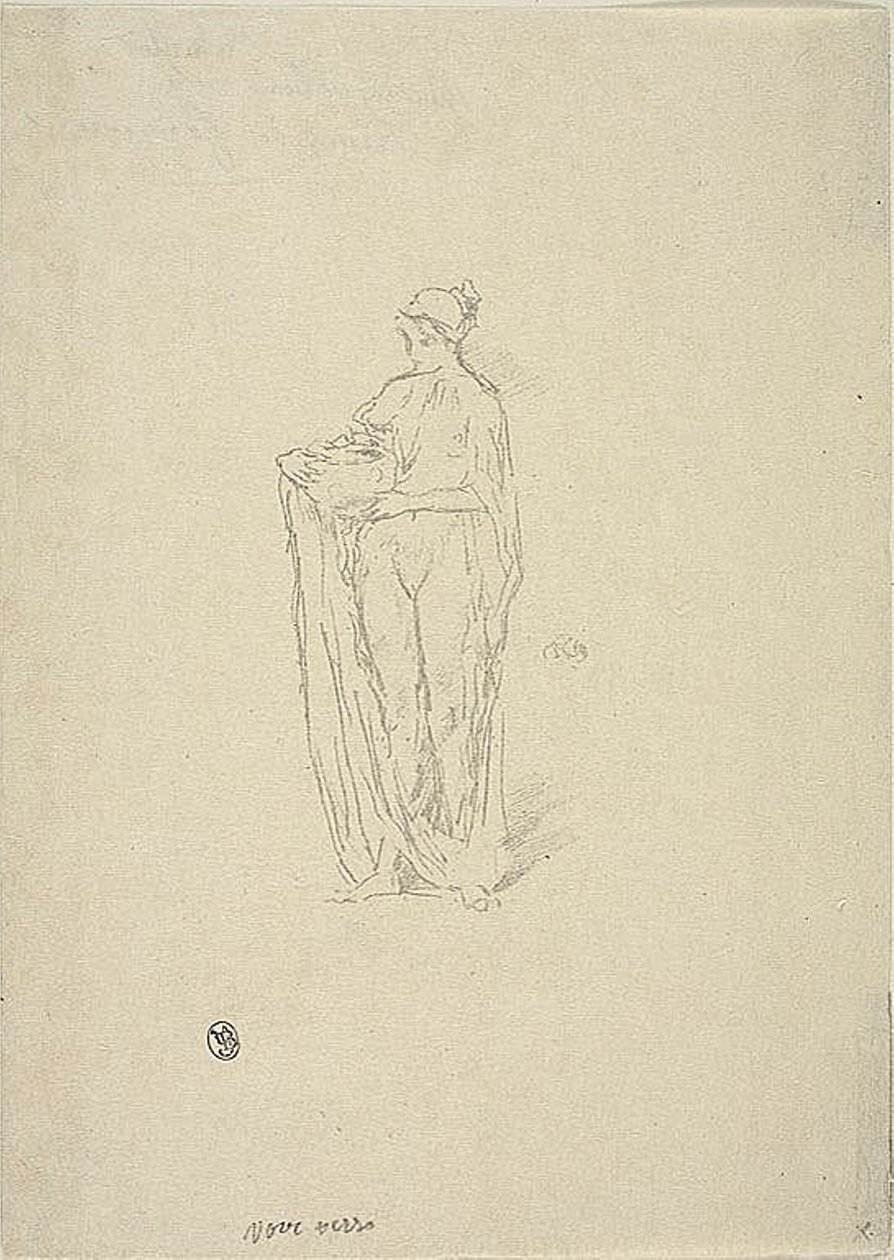 Flicka med skål av James Abbott McNeill Whistler