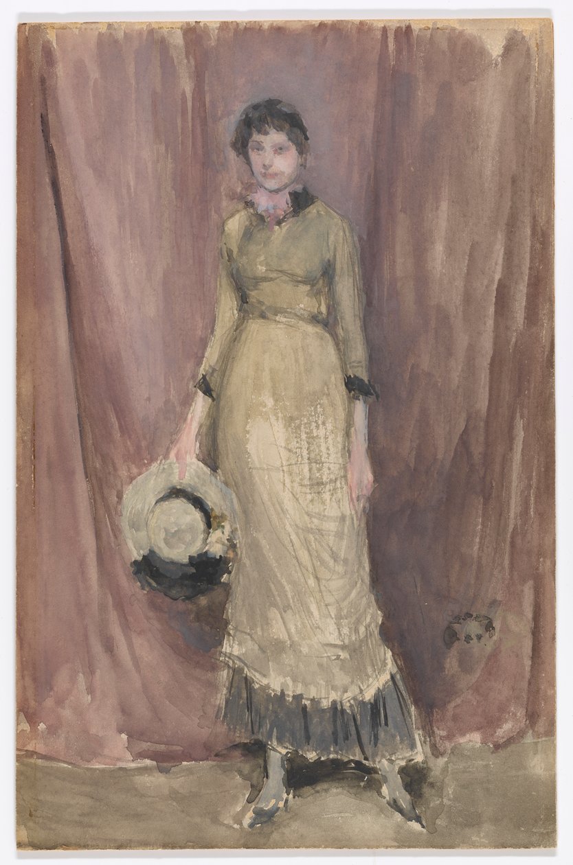 Harmoni i violett och bärnsten av James Abbott McNeill Whistler