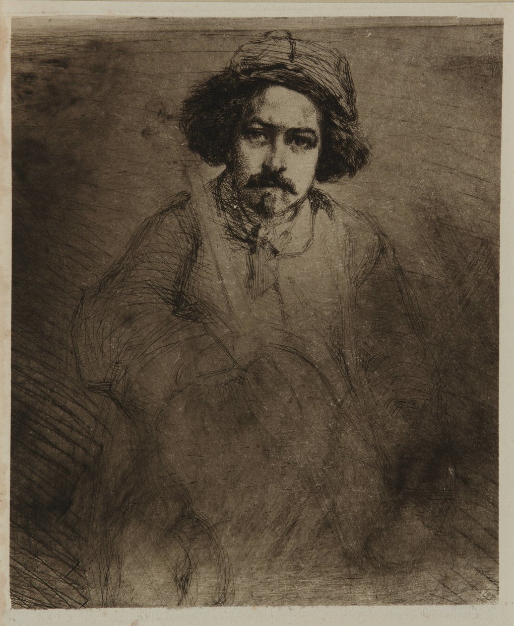 J. Becquet, skulptör av James Abbott McNeill Whistler