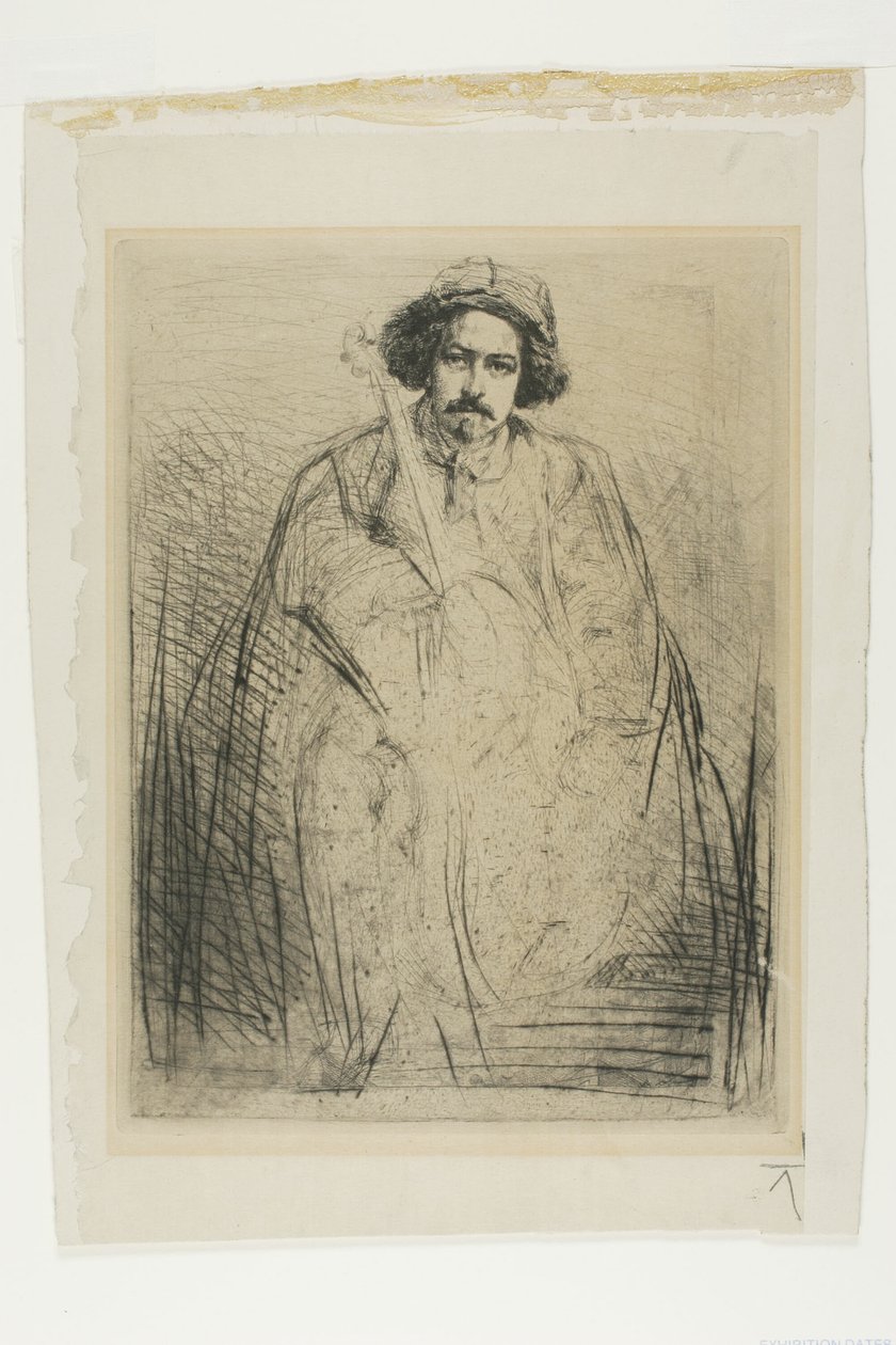 J. Becquet, skulptör av James Abbott McNeill Whistler