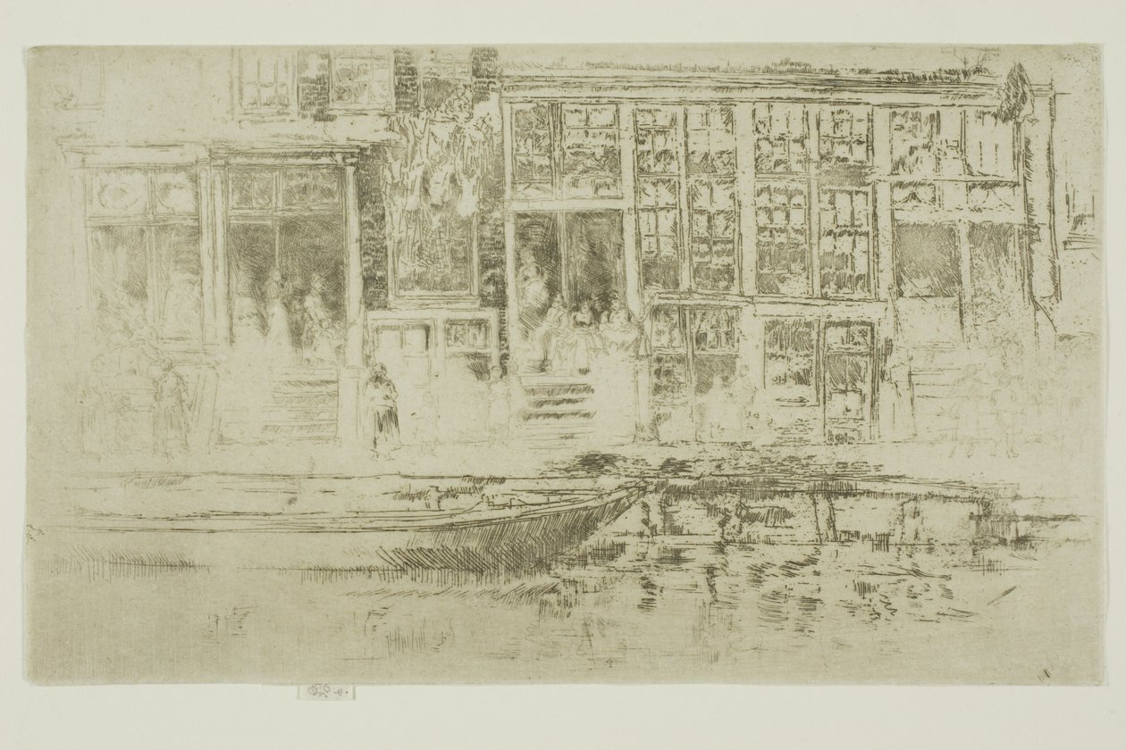 Judiska kvarteret, Amsterdam av James McNeill Whistler