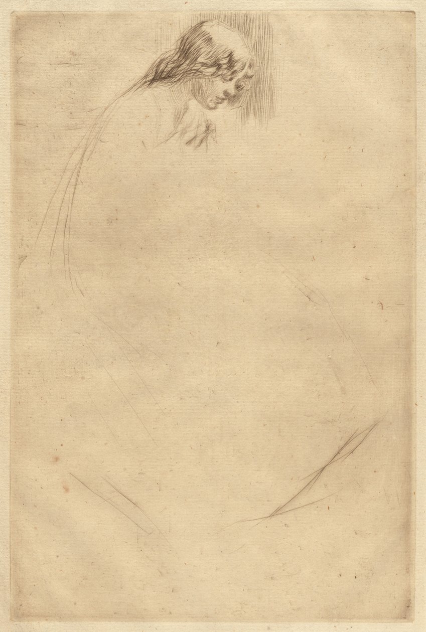 Jos böjda huvud av James Abbott McNeill Whistler