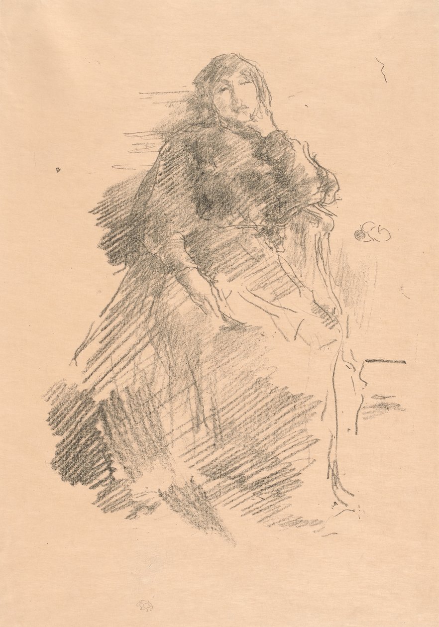 Den vackra lata damen av James Abbott McNeill Whistler