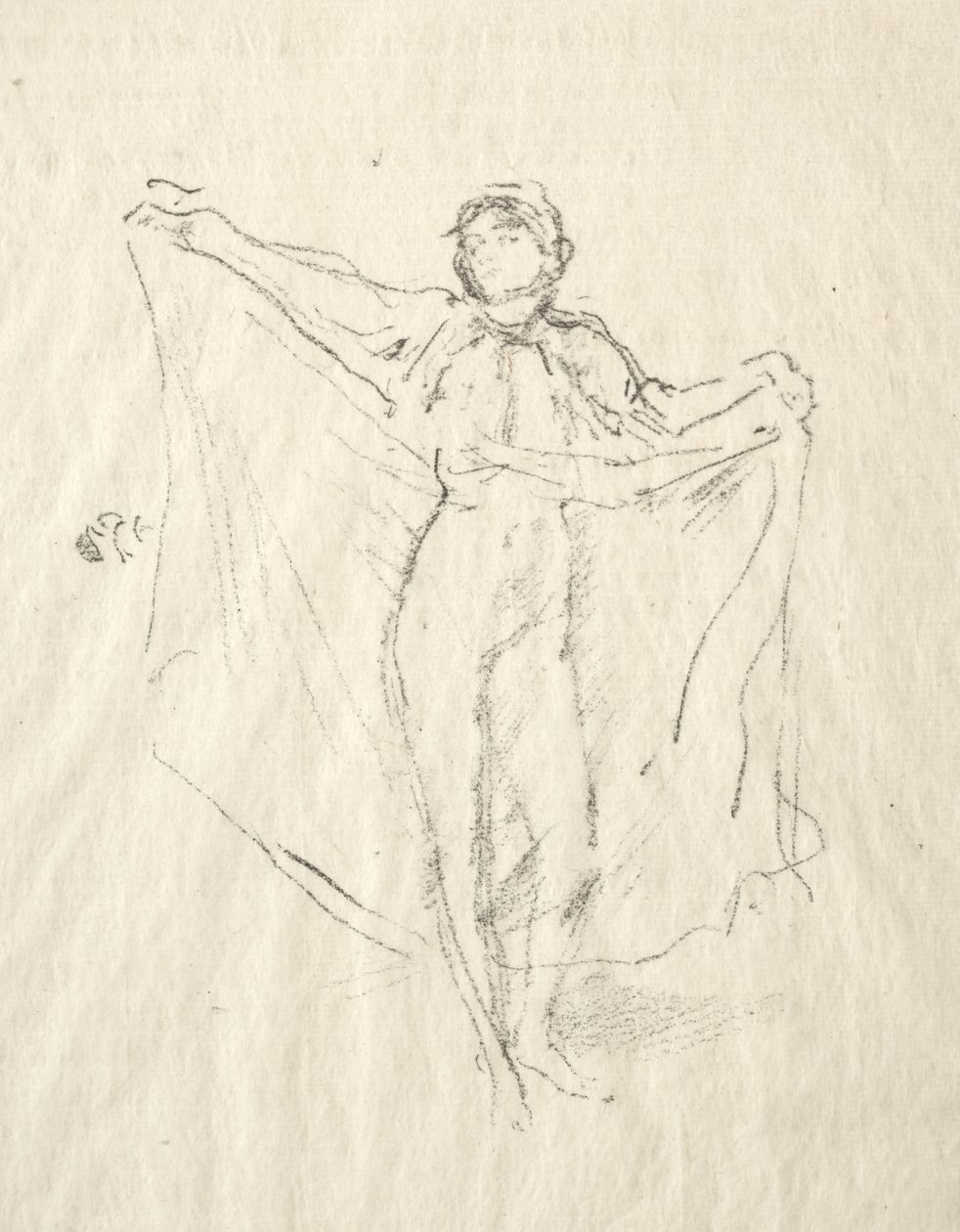 Dansösen - En nakenstudie av James McNeill Whistler
