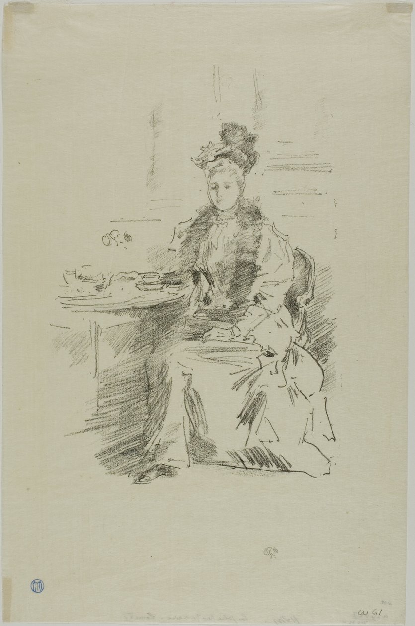 La Jolie New Yorkaise av James McNeill Whistler