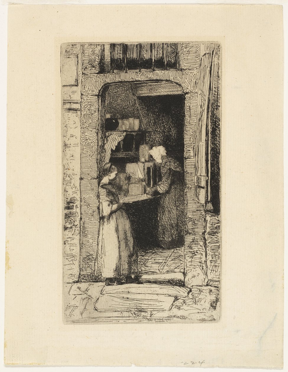 Senapssäljaren av James Abbott McNeill Whistler