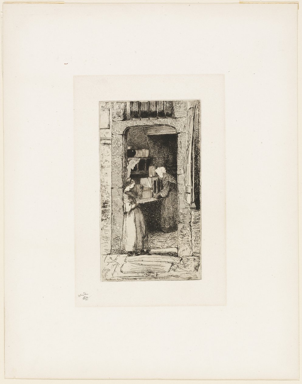 Senapssäljaren av James Abbott McNeill Whistler