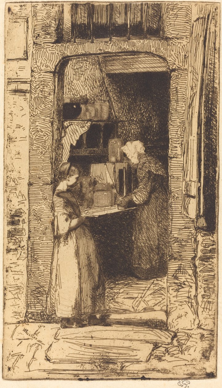 Senapssäljaren av James Abbott McNeill Whistler