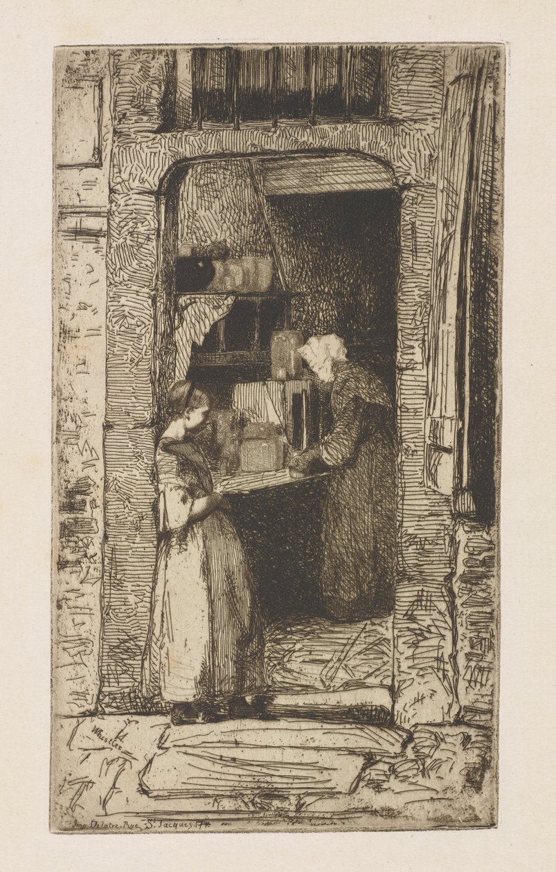 Senapssäljaren av James Abbott McNeill Whistler
