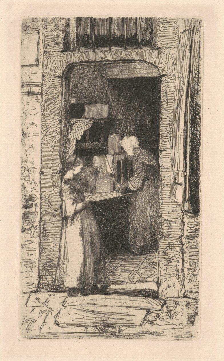 Senapssäljaren av James Abbott McNeill Whistler