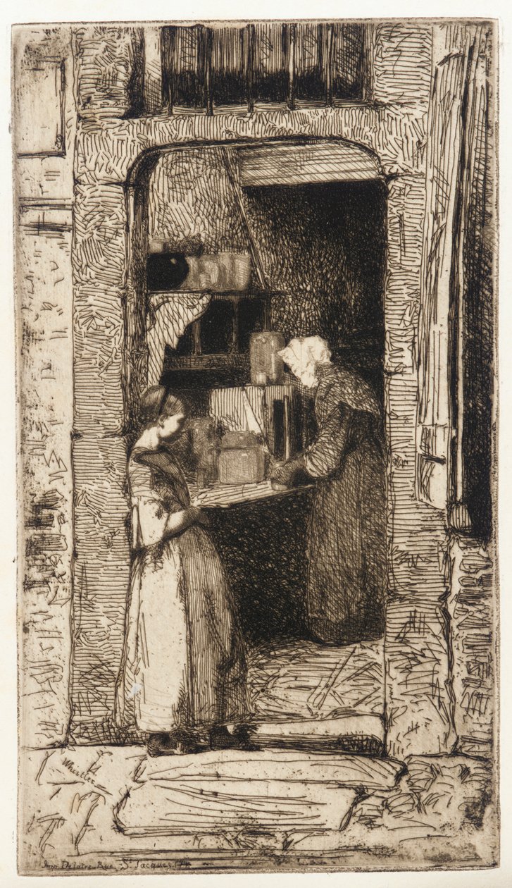 Senapssäljaren av James Abbott McNeill Whistler