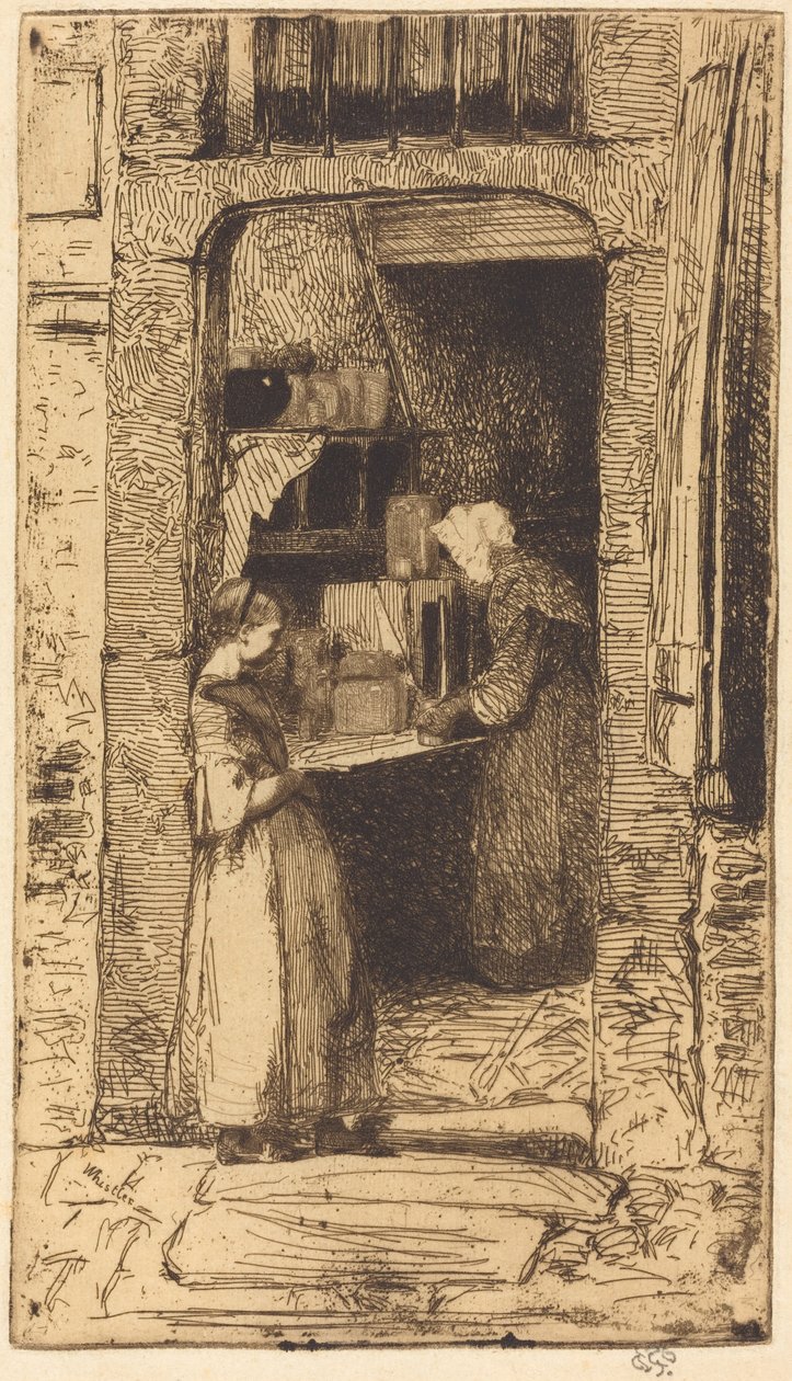 Senapsförsäljaren av James McNeill Whistler