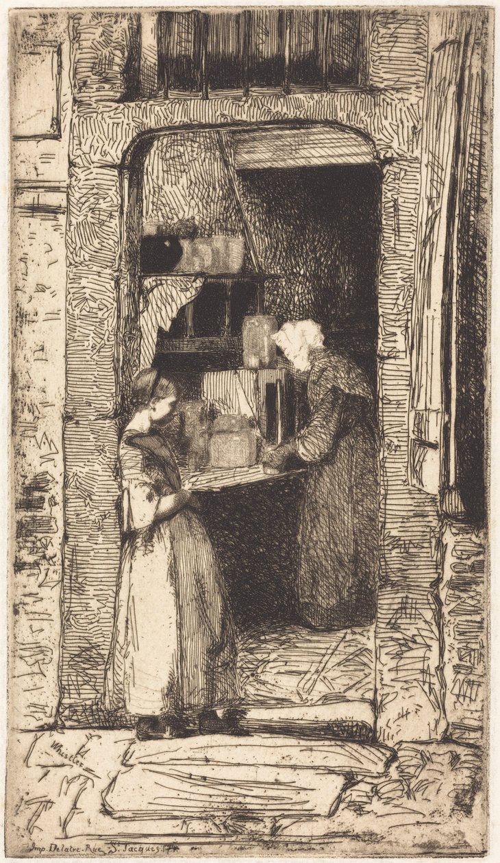 Senapsförsäljaren av James McNeill Whistler