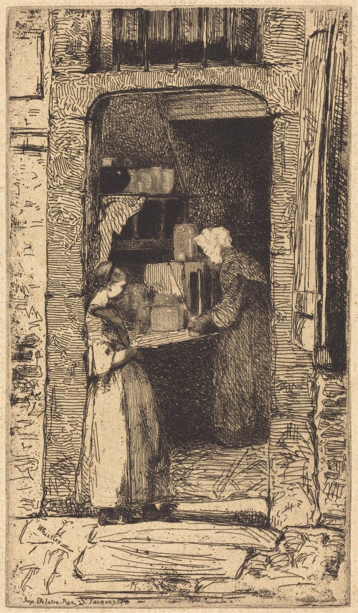 Senapsförsäljaren av James McNeill Whistler