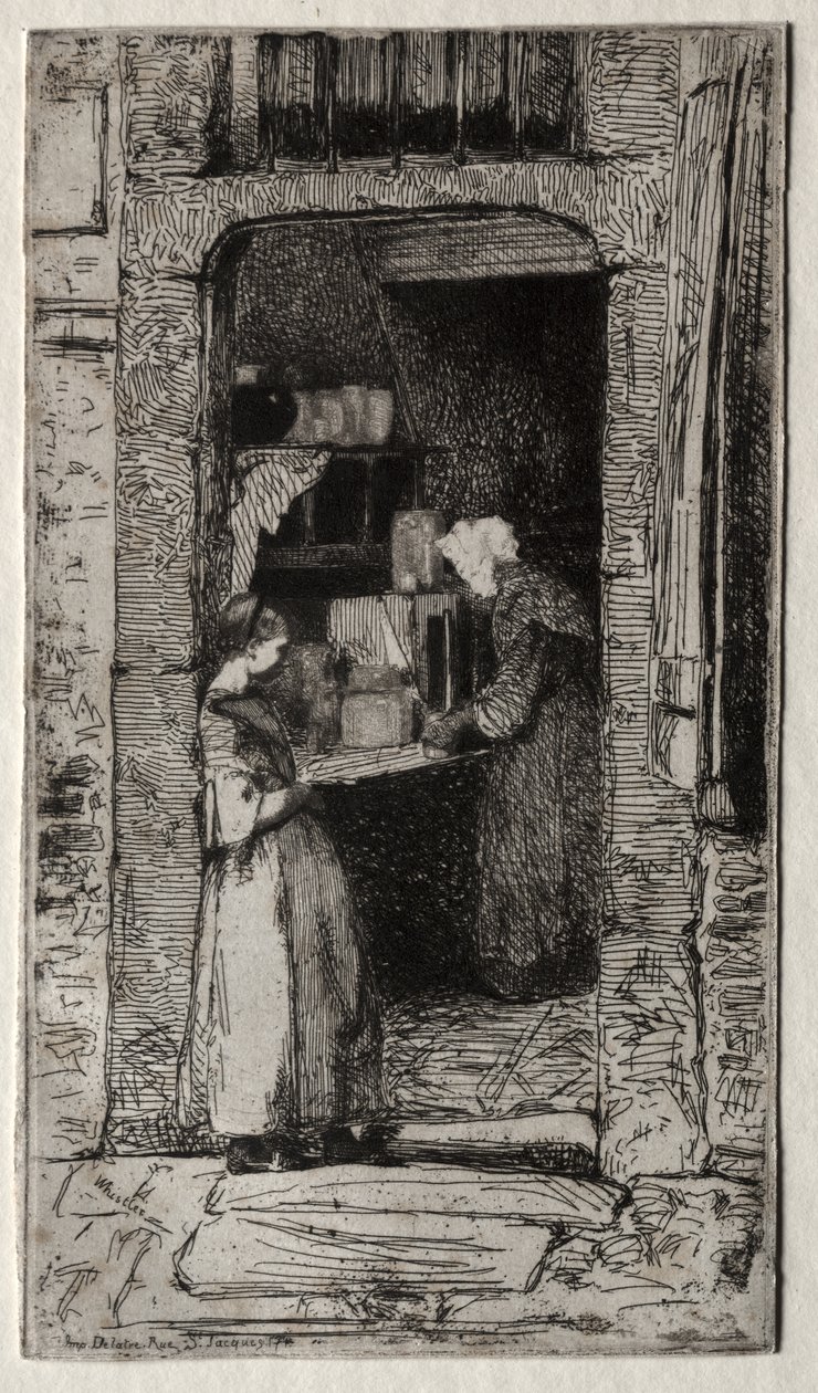 Senapsförsäljerskan av James McNeill Whistler