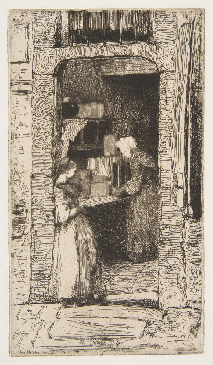 Senapsförsäljaren av James McNeill Whistler