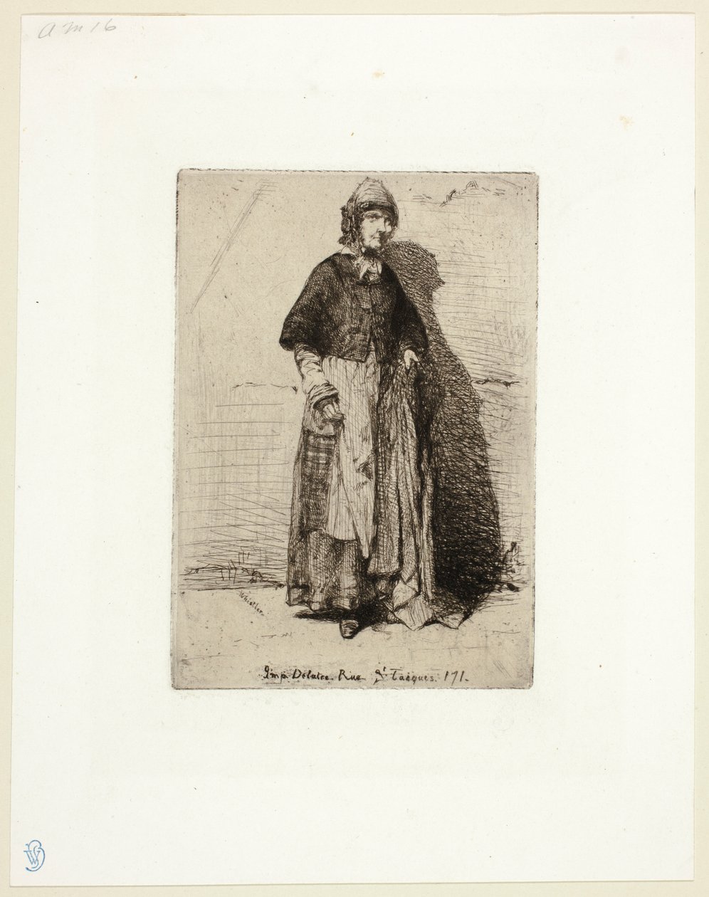Mamma Gerard av James McNeill Whistler