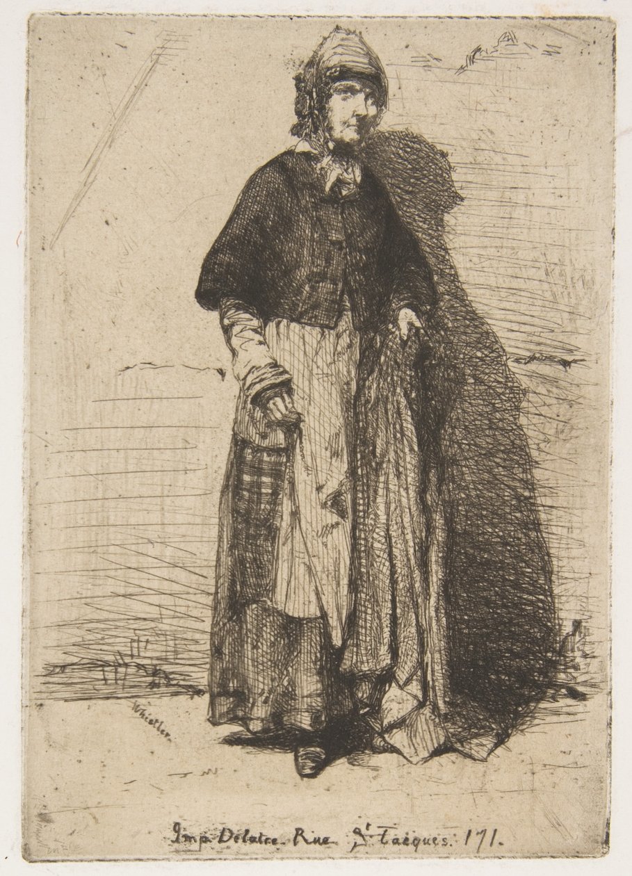 Mère Gérard av James McNeill Whistler
