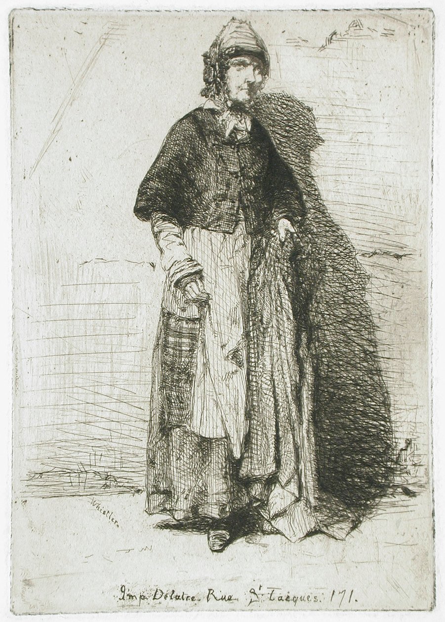 Mère Gérard av James McNeill Whistler
