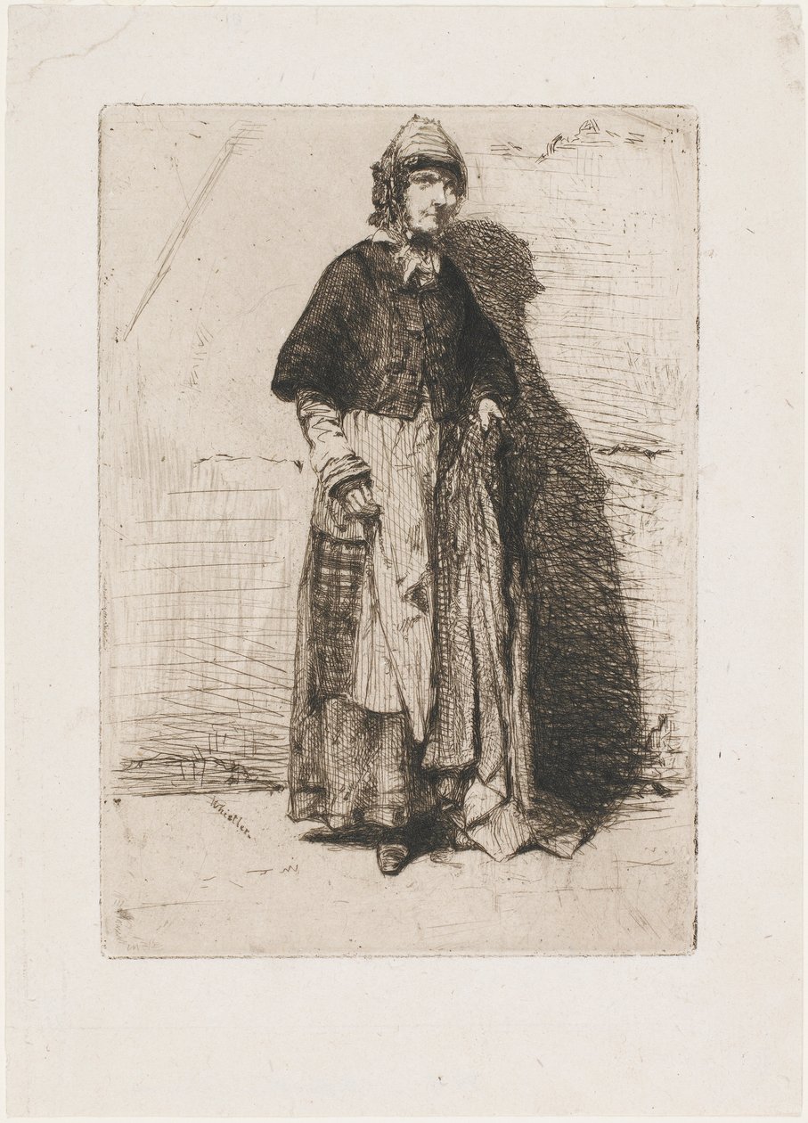 Mamma Gerard av James Abbott McNeill Whistler