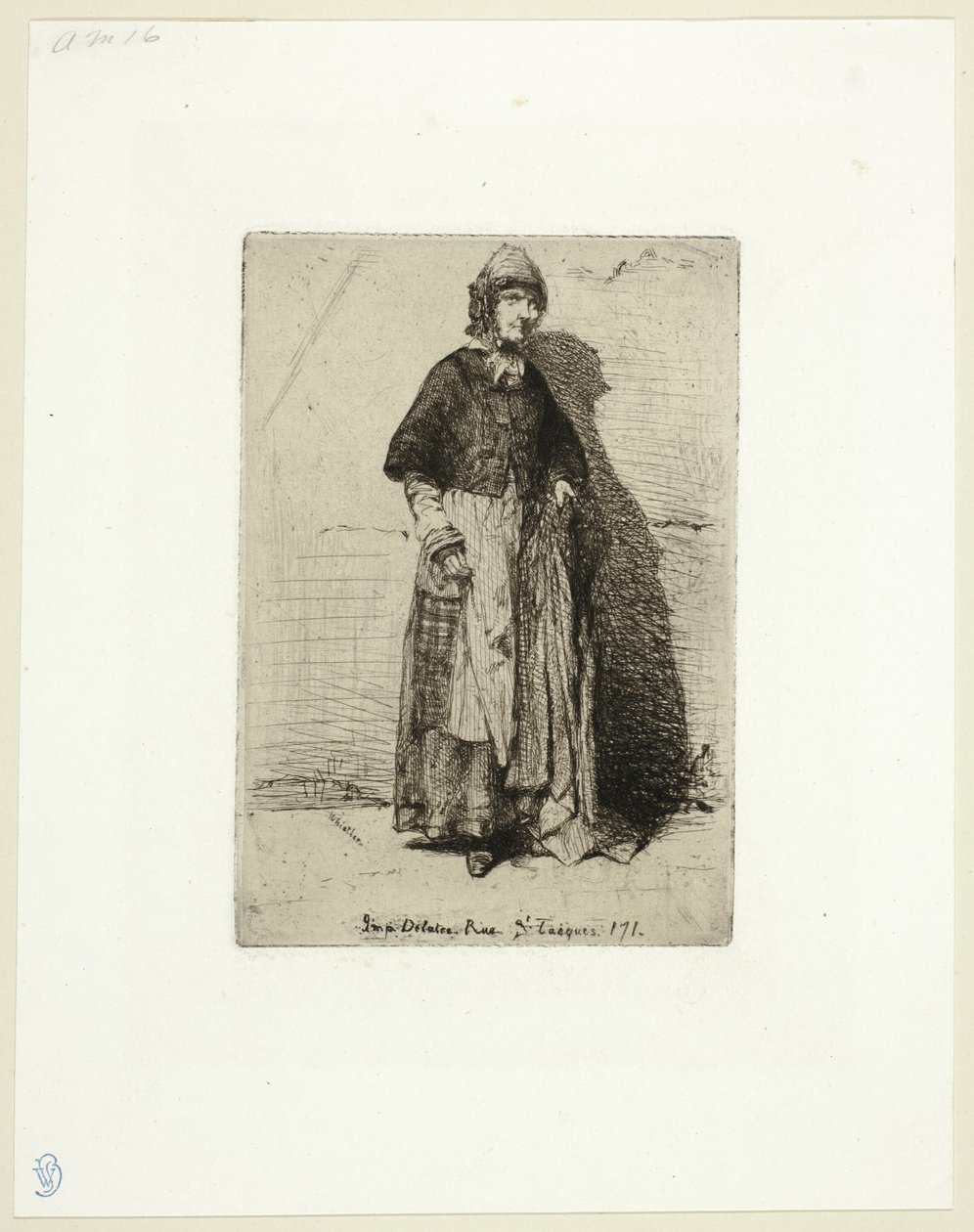 Mamma Gerard av James Abbott McNeill Whistler