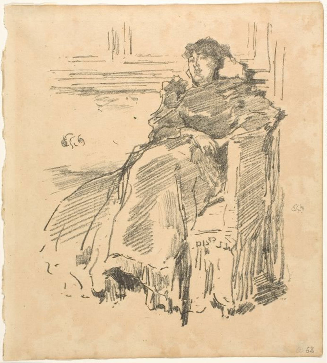 Den röda klänningen av James Abbott McNeill Whistler