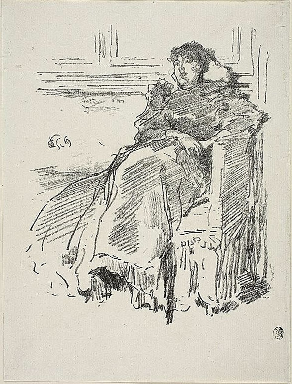 Den röda klänningen av James Abbott McNeill Whistler