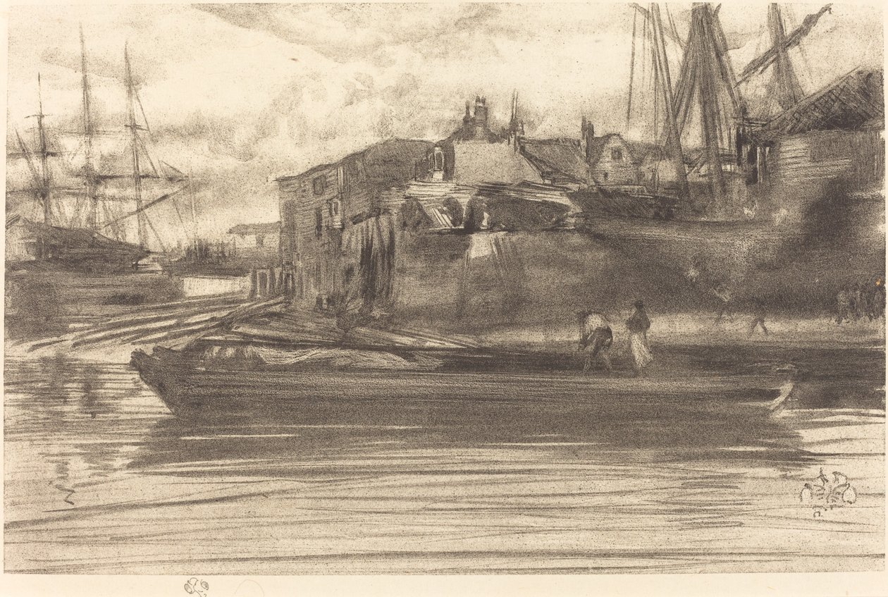 Limehouse av James Abbott McNeill Whistler
