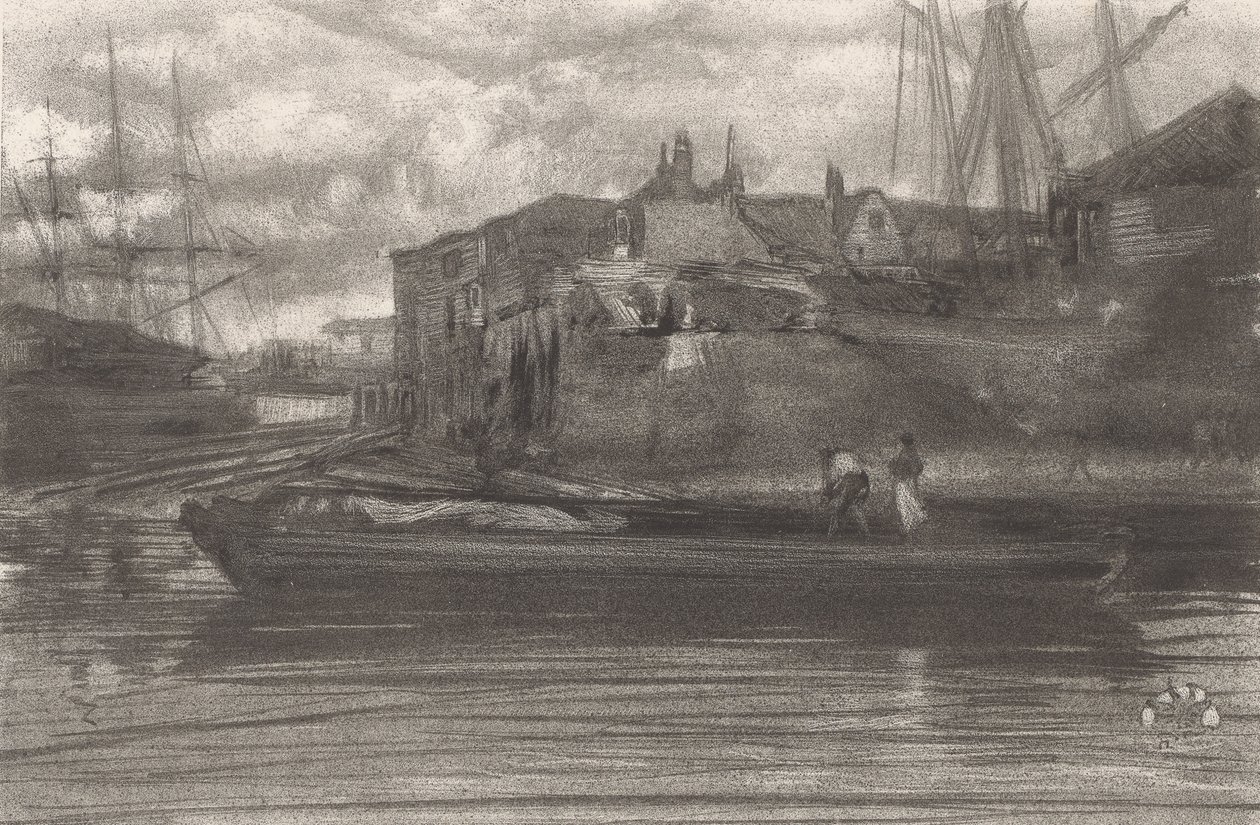 Limehouse av James Abbott McNeill Whistler