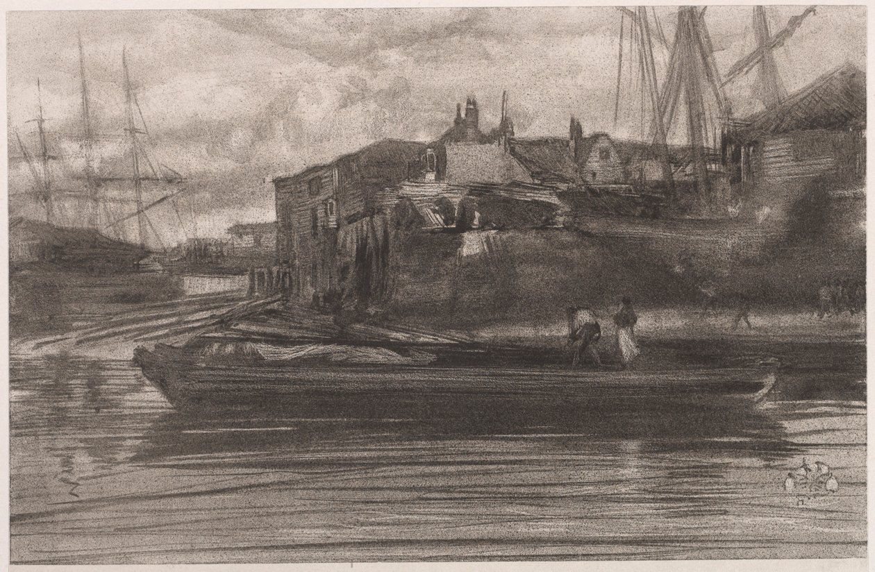 Limehouse av James McNeill Whistler