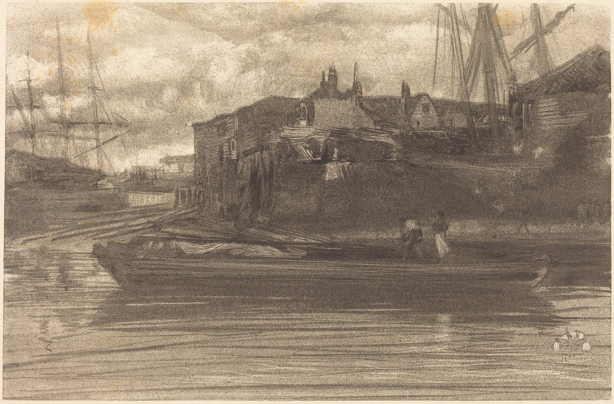 Limehouse av James McNeill Whistler