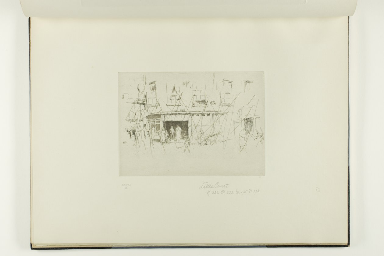 Lilla domstolen av James McNeill Whistler