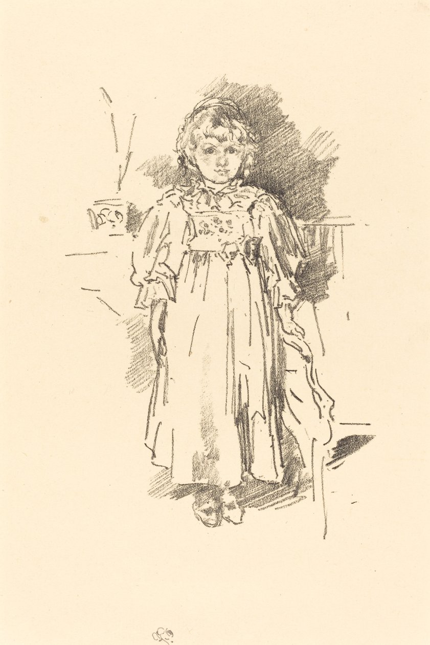 Lilla Evelyn av James Abbott McNeill Whistler