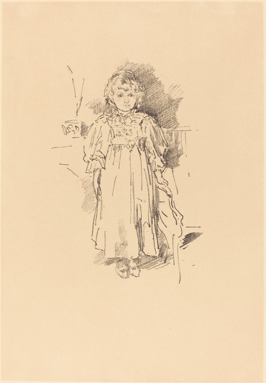 Lilla Evelyn av James Abbott McNeill Whistler