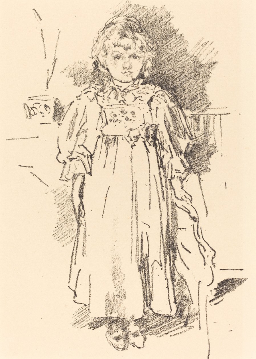 Lilla Evelyn av James Abbott McNeill Whistler