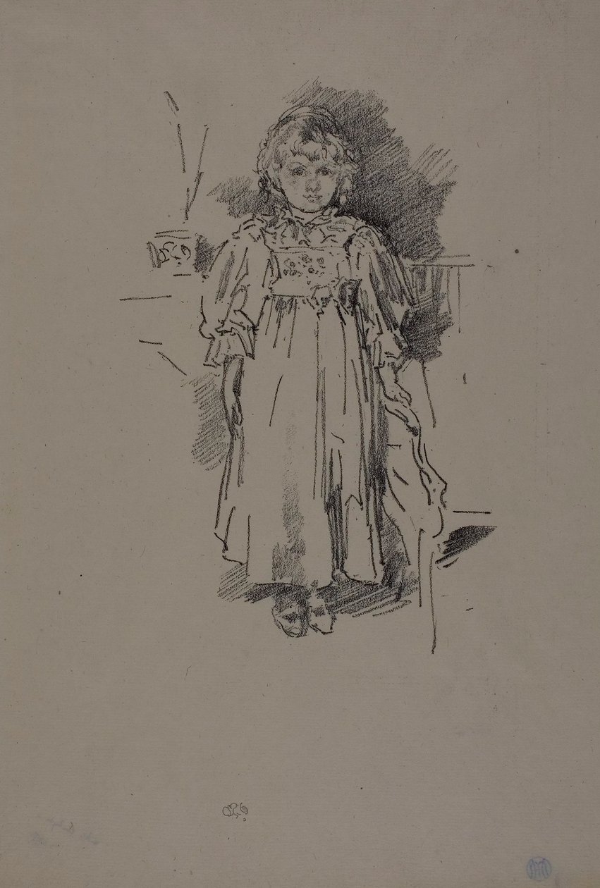 Lilla Evelyn av James Abbott McNeill Whistler