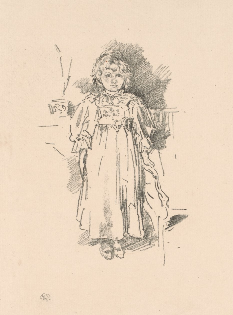Lilla Evelyn av James Abbott McNeill Whistler